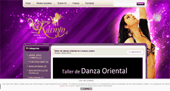 Desktop Screenshot of karmindance.com